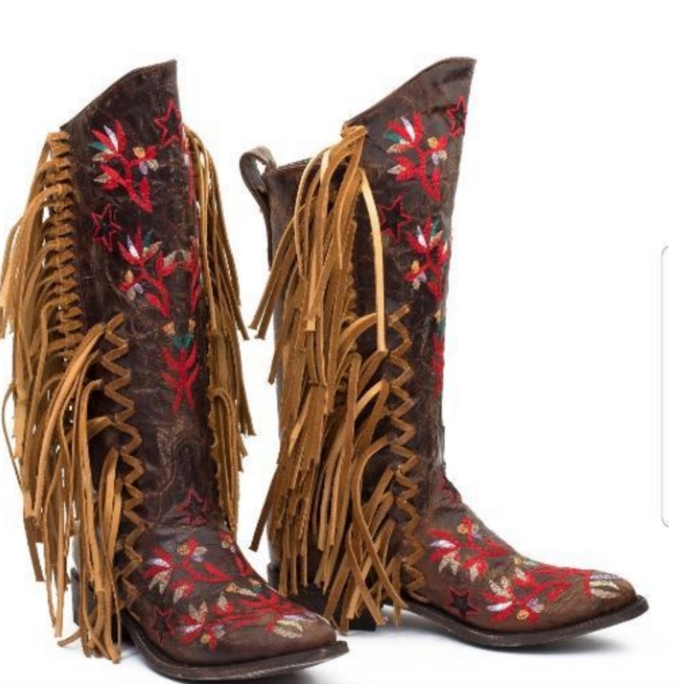 RAREST Free People Cowboy Mexicana size 10 41 worn 2 times designer 1100.00